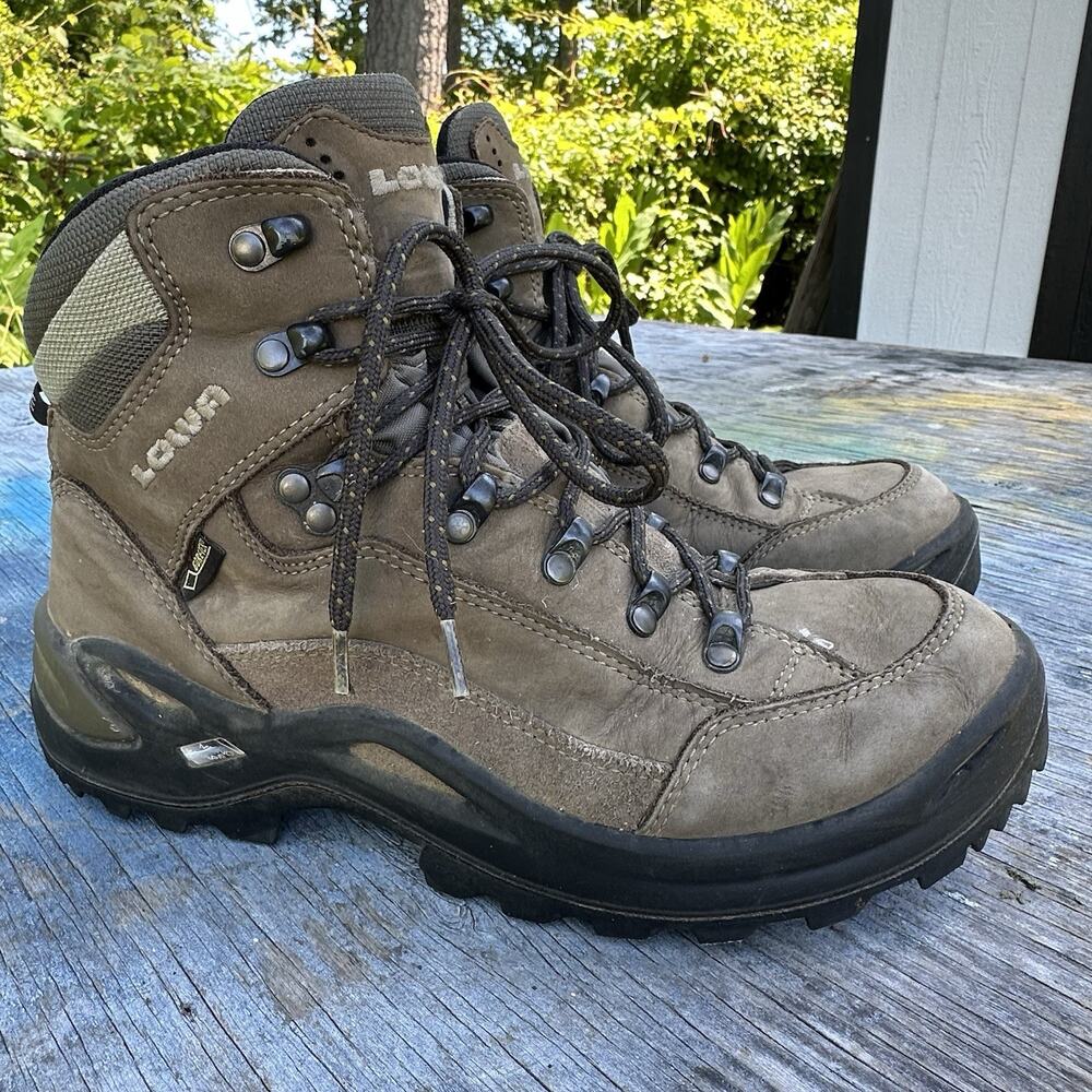 Lowa Renegade GTX Mid Gore-Tex Outdoor Trail Hiking Boots Women’s 8.5 Vibram 970